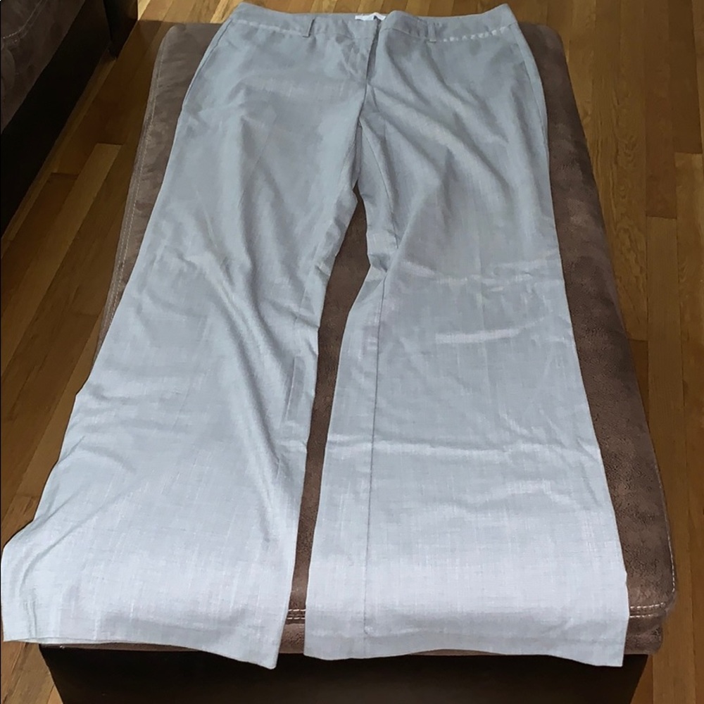 Gray New York & Company dress pants Sz 10